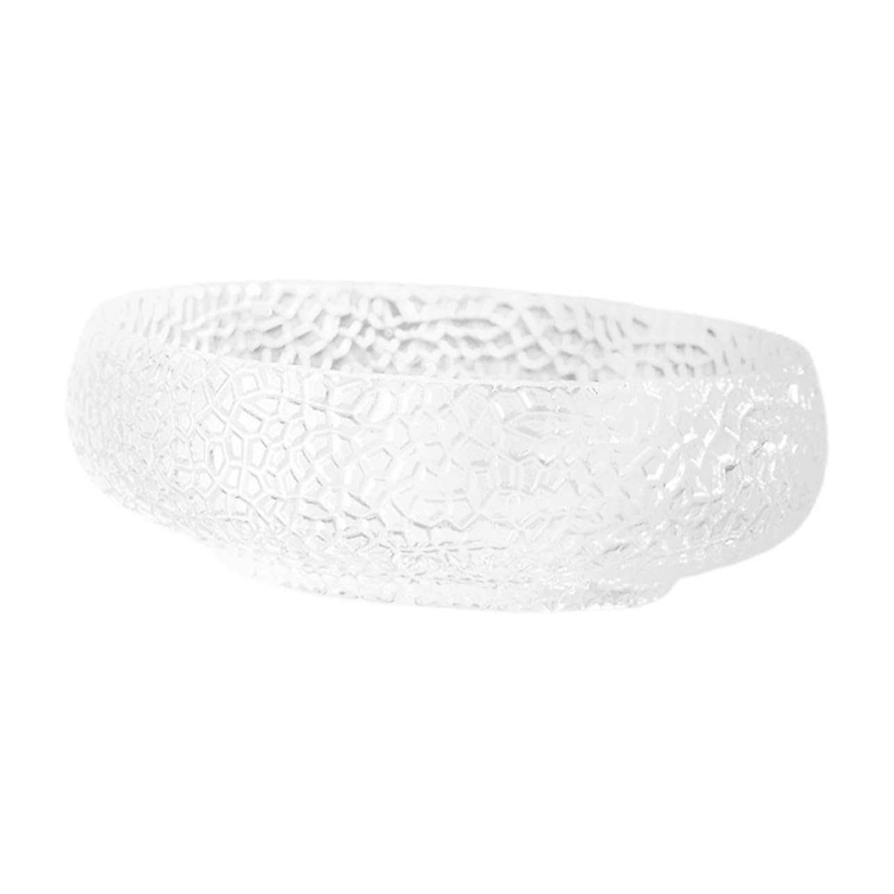 SEWACC Glass Makeup Brush Cleaning Bowl Art Brush Washer Mini Ink Saucer Writing Supply