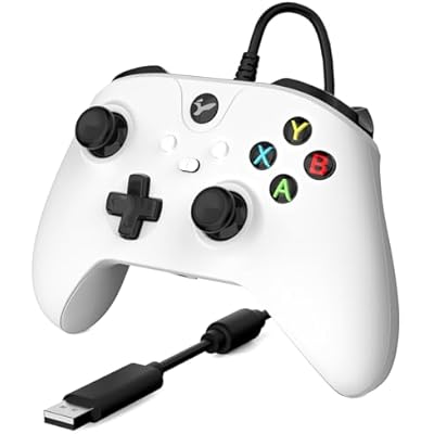 YCCTEAM Wired Controller for Xbox One, Wired Xbox one USB Gamepad Controller Compatible with Xbox One/S/X/PC Windows 10/11 with 3.5mm Headset Audio Jack