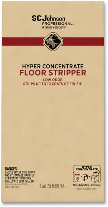 SC Johnson Professional Hyper Concentrate Floor Stripper 2 Gallon, Pack of 1