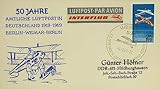  Brief 50 Jahre Amtliche Luftpost in Deutschland 1919-1969 Berlin-Weimar-Berlin (2)