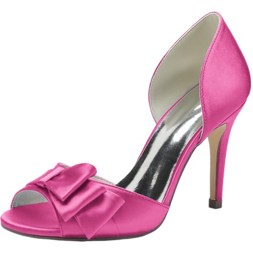 Sandales de mariage de luxe pour femme escarpins à bout ouvert en velours rose