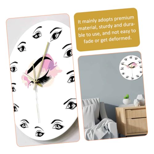 Horloge murale en PU haute précision Mobestech pour déco moderne