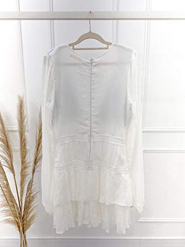 Vestido Macaquinho Branco Jolie