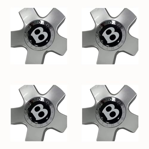 Capuchons de moyeu pour Bentley 152mm en blanc | Finition luxe