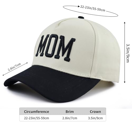 Image of Dad Mom Papa Mama Mini Trucker Hat for Men Women, Matching Parent-Child Cap