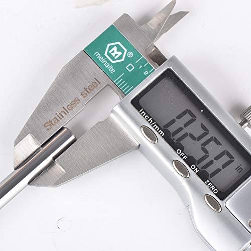 Spetool 1/4 Shank Carbide End Mill For Aluminum Cut (3 Flutes, 3.5 Inch Long) Non-Ferrous Metal Upcut Cnc Spiral Router Bit #TOP5