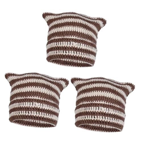 Chapeau femme avec oreilles de chat bonnet hiver et chaud activités extérieures LIFKOME