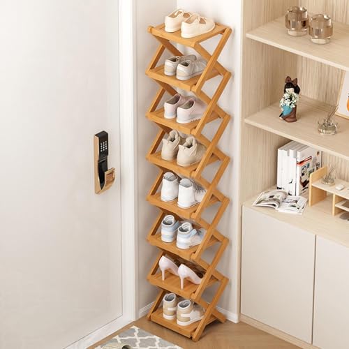 Support chaussures vertical pliable pour libérer l'espace du couloir - 3