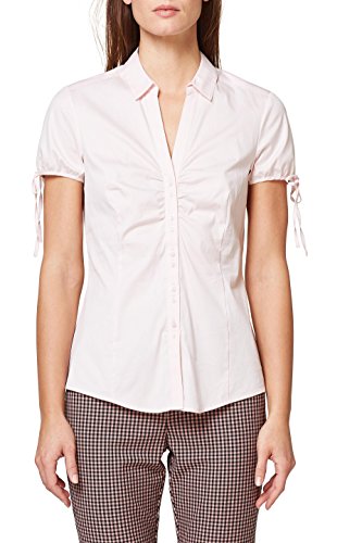 Preisvergleich Produktbild ESPRIT Collection Damen 038EO1F024 Bluse, Rosa (Light Pink 690), 36