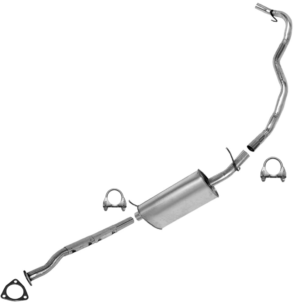 Complete Exhaust Pipe & Muffler System Kit - Fits 2005-2010 Chevy Cobalt & Pontiac G5 2.2L - Bolt-On Installation