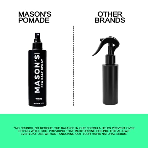 Spray de Sal Marina para Cabello Mason’s Pomade 8 oz miniatura 5