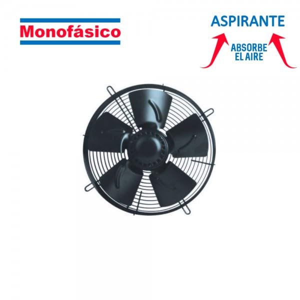 Ventilador frigorífico aspirante monofásico VMF-250A/4M