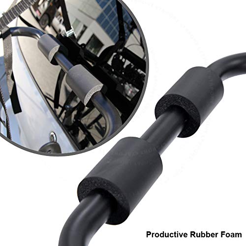 LT Sport Car Bike Rack 3 Bicycle Carrier Rear Trunk Mount Holder for SUV Mini-Van Wagon - Thumbnail 5