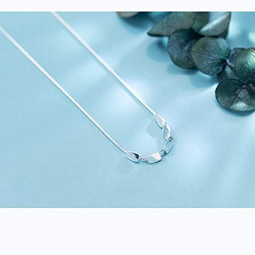 Collier géométrique argent 925 véritable pour sublimer le cou