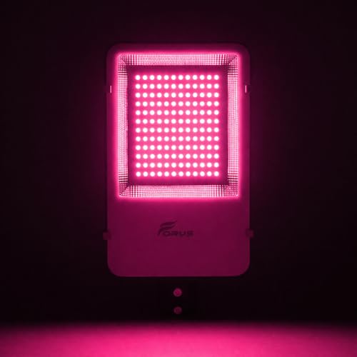 Image of Forus 120W LED Street Light Outdoor IP66 Waterproof Pink Pole Mounted