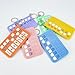4Pcs Self Discipline Good Habits Check in Removable Choral List Self Discipline Check in Good Habits Development Keychain, Removable Daily Task Planning Board (4 Colors)