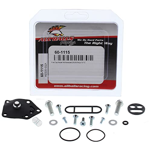 Image of All Balls Racing 60-1115 Fuel Tap Repair Kit Compatible With /Replacement For Kawasaki EX 250 Ninja 2010-2012