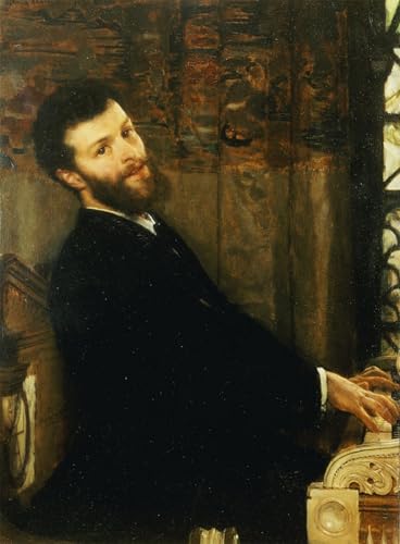 Affiche de Arts George Henschel jouant Alma tadema Toile 60x90cm