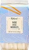 Roland Foods Wide Rice Noodles, Specialty Imported Food, 14.1 Ounce Bag, Pack of 1