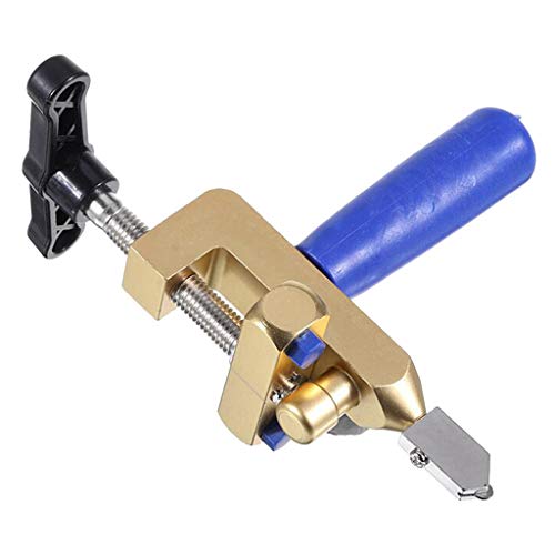 2-em-1 Handheld Easy Glide Glass Ceramic Tile Cutter Cut Opener Tool Holder