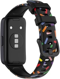 سوار سيليكون رياضي من Next Store ملون ومريح متوافق مع هواوي باند 8– بديل أنيق