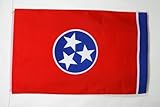 Material : Poliester 100D AZ FLAG Bandera de Tennessee 150x90cm - Bandera Americana DE Tennessee - EE.UU 90 x 150 cm