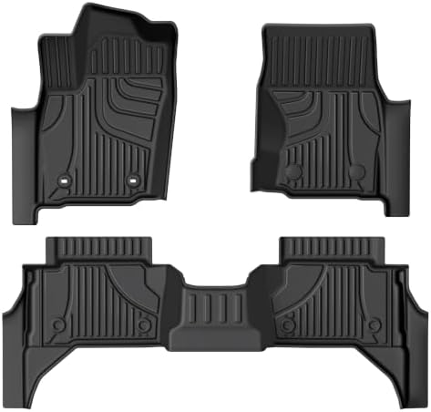 Floor Mats for Toyota Tacoma 2024-2026 Double Cab Auto Tran Gas O...