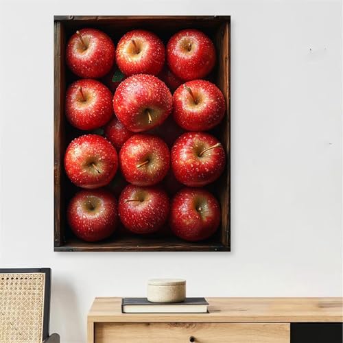 Peinture numéro adulte avec cadre 60x90cm pour sublimer votre décoration murale de cuisine