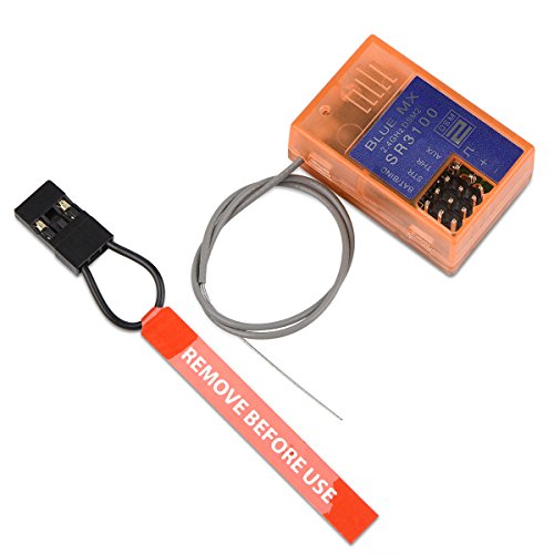 Hobbymate Dsmr Receiver Compatible With Dx2L Dx2E Dx3E Dx2S Dx3S Dx4S Dx3R Dx3C Dx4C Dx5C Radio Transmitter, 2.4G Sr3100 Dsm2 Receiver 3 Channels #TOP4
