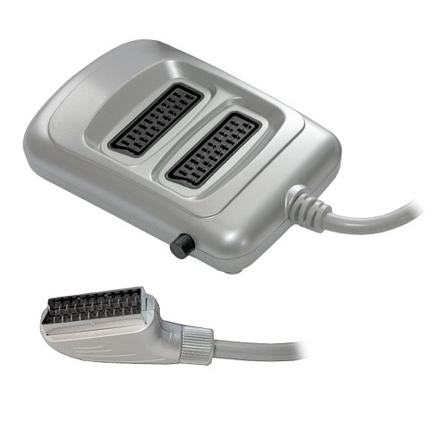 AQUARIUS 2 Way SWITCHED Double Scart Switch Box