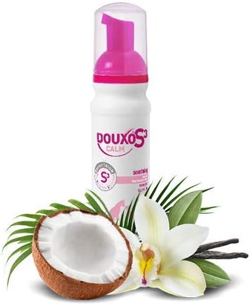 Miniatura 5 de Douxo S3 SEB - Champú anticaspa antiolor para piel grasa para perros y gatos, fragancia hipoalergénica, resultados brillantes del pelaje,