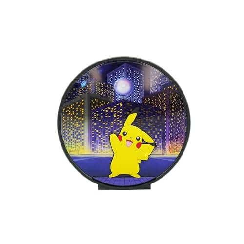 POKÉMON-Décoration Lumineuse PIKACHU NIGHT-CITY- 20 cm -USB-C