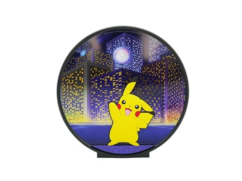 POKEMON - PIKACHU CIUDAD NOCTURNA Decoración Iluminada - 20 cm - USB-C