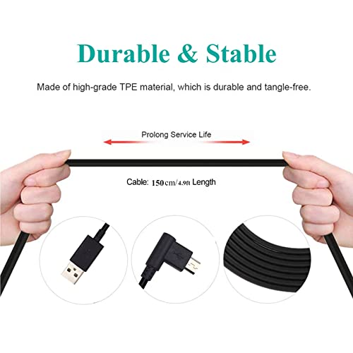 Image of ZORBES 1.5m USB Cable for Wacom Tablet Tablet Compatible with Wacom-Intuos CTL480 CTL490 CTL690 CTH480 CTH490 CTH680 CTH690 & Wacom Bamboo CTL470 CTL471 CTL472 CTL671 CTL672 CTL680,Black