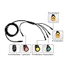 1T5 Integration Waterproof Cable Extension Wire for KT Electric Bicycle E-Bike Controller Light E-Brake Sensor Throttle Display Conversion Accessories #2