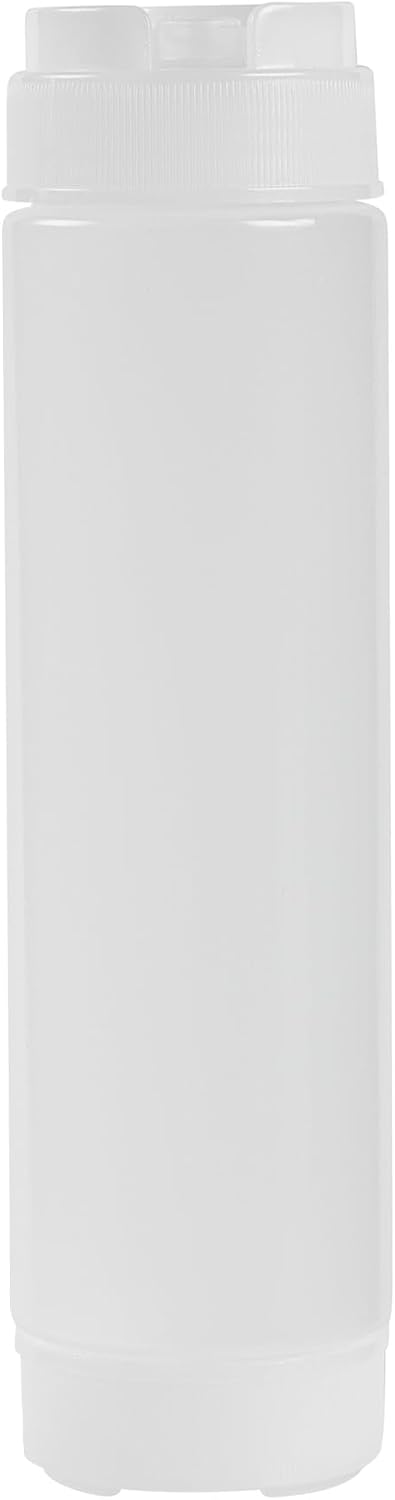 Restaurantware 16 oz Clear Plastic First Out Squeeze Bottle