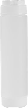 Restaurantware 16 oz Clear Plastic First Out Squeeze Bottle