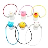 Alasum 6個 漫画の魔法瓶 食べ物遊びの小道具 飲料ボトルモデル ミニ飲料ボトル ミニチュアボトル ふりキッチン小道具 ドールハウスモード 水筒モデル 人工の小道具 樹脂