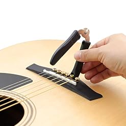 Rayzm Broches de pont de guitare, ensemble de broches d’extrémité de guitare en laiton, 6 cordes de guitare à tête de… - Les Beatles, Paul McCartney, John Lennon, RIngo Starr, George Harrison Rayzm Broches de pont de guitare, ensemble de broches d'extrémité de guitare en laiton, 6 cordes de guitare à tête de… – Image 7