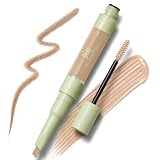 Pixi Beauty Natural Brow Duo | En el Color Natural Blonde | Lápiz de Precisión & Gel Tinteado para Cejas | Moldeador Impermeable de Cejas para Fijación Duradera | Sin Parabenos | 0.2 g / 0.007 oz