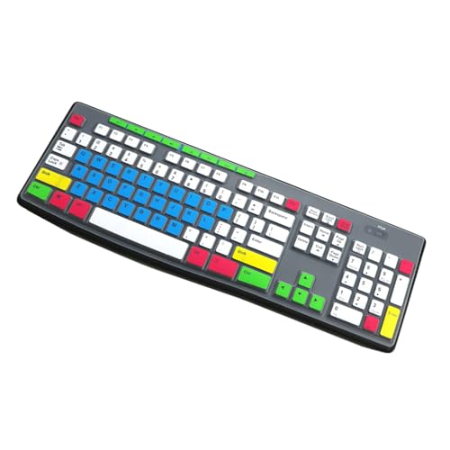 Fentency �V���R�[���L�[�{�[�h�t�B�����X�L�� K260 K270 MK295�p�A�J���t���u���[ | MK275 ���f�� �v���e�N�^�[ �R��h�~ �z�[���X�N�[���p
