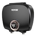 VEVOR Tankless Water Heater Electric, 7kw On Demand Instant Under Sink Water Boiler, Digital Temperature Display & Easy Installation & 24-Hour Water Supply, For Kitchen Bathroom Faucet