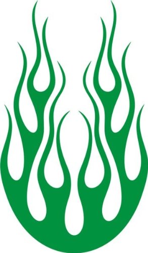 Wandtattoo Flamme 80x44 Cm – Selbstklebende Deko Für Wohnzimmer, Kinderzimmer, Büro & Mehr