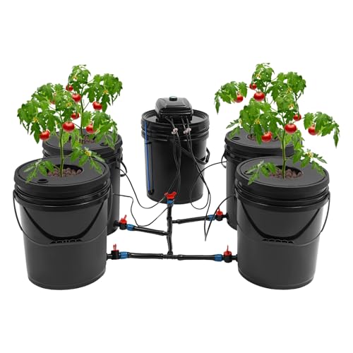 DIITGGE Hydroponic System 5 Gallon Buckets