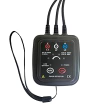 AC 70-1000 V غير الاتصال المرحلة تسلسل الكاشف مؤشر دوران المرحلة تسلسل متر مع قاعدة مغناطيسية ETCR1000C