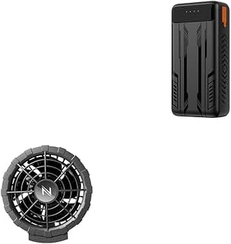 ファンバッテリー 【41400mAh大容量バッテリー 5V出力】 Amazon.co.jp: 【41400mAh大容量バッテリー クリップ付き】空調