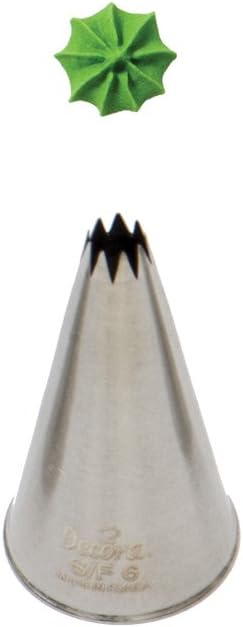 DECORA "S/F6 Blistered Nozzle, Silver