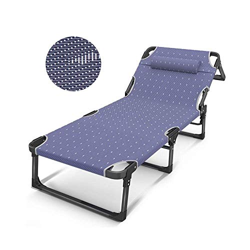 Chaise longue de jardin pliante multiposition pour adulte - 2