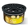 Flava Couture Aftershave & Perfume Inspired Car Scents Air Freshener Tin - Billion (Pack of 5) Strong, Long Lasting Car Air Freshener for Car, Truck or Van, Yellow #1