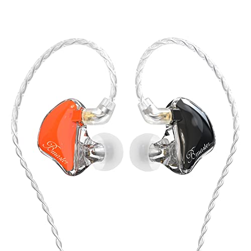 BASN �C���C���[���j�^�[ Bmaster �g���v���h���C�o�[ HiFi�X�e���I �m�C�Y�A�C�\���[�V���� �ቹ���� �~���[�W�V���������X�e�[�W/�I�[�f�B�I�^���p (PRO �I�����W/�u���b�N)